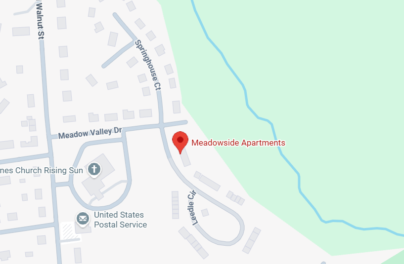 Area of Cecil County murder scene
