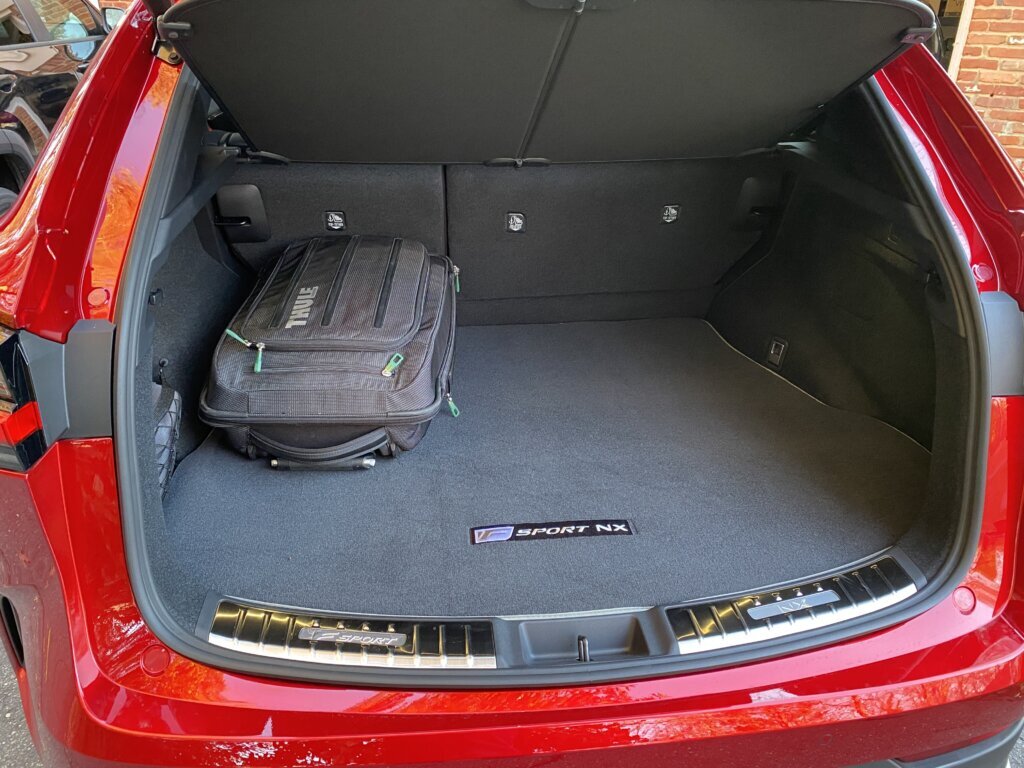 The rear seat and cargo area are definitely in the "usable" category.