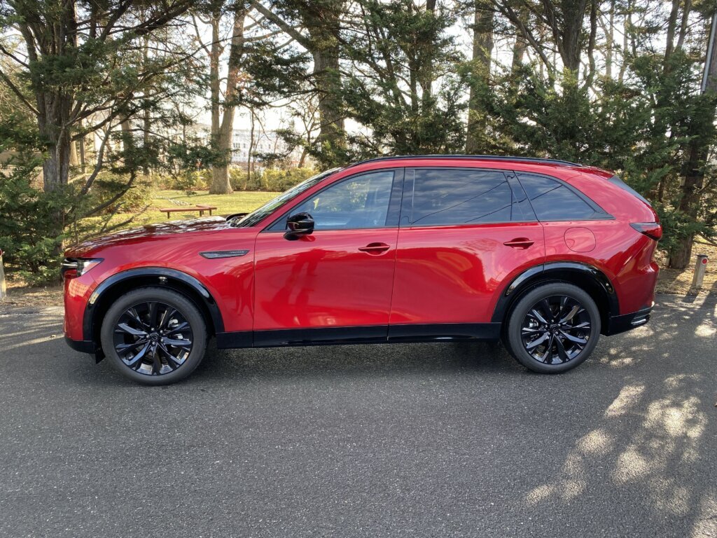 The driving experience matches the looks. The turbocharged in-line six roars under throttle, giving this big SUV a surprising amount of oomph.