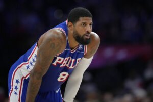 76ers George Suspended Basketball
