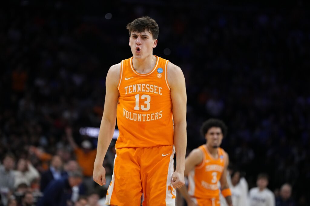 NCAA Tennessee Virginia Basketball