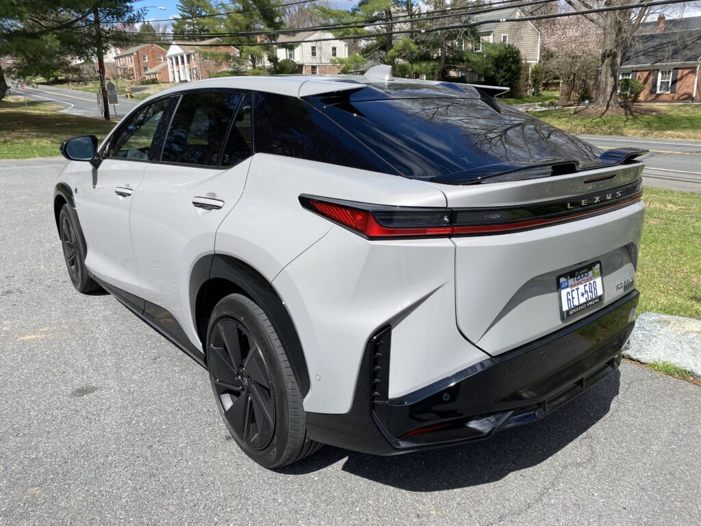 Though most would simply call this paint color gray, Lexus labels it "Wind."