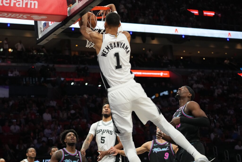 Spurs Heat Basketball