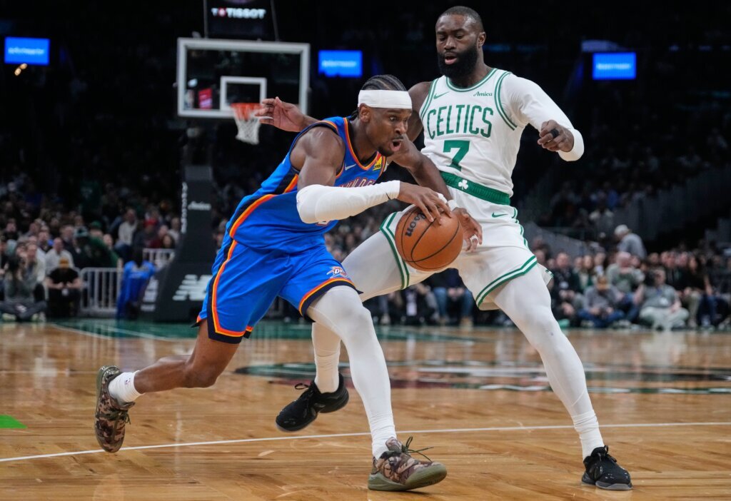 Thunder Celtics Basketball