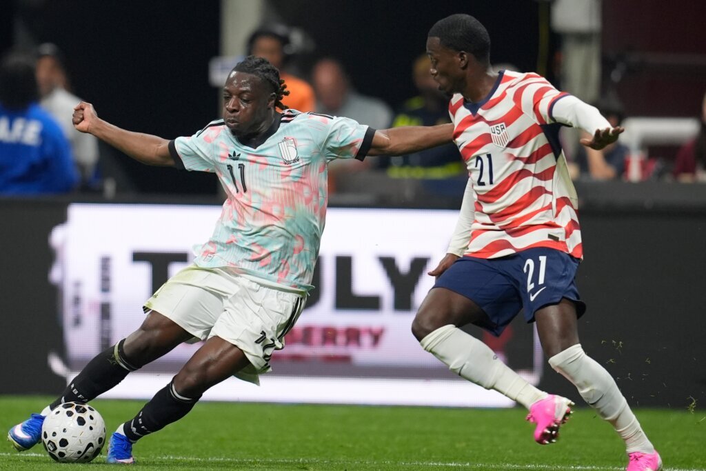US Belgium Soccer