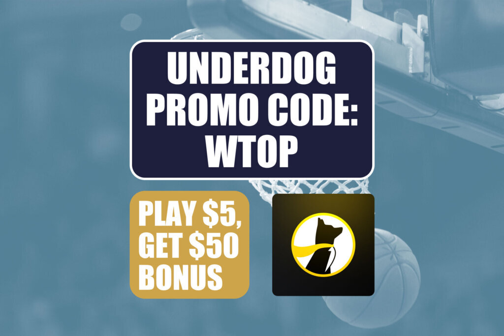 WTOP Underdog Promo Code