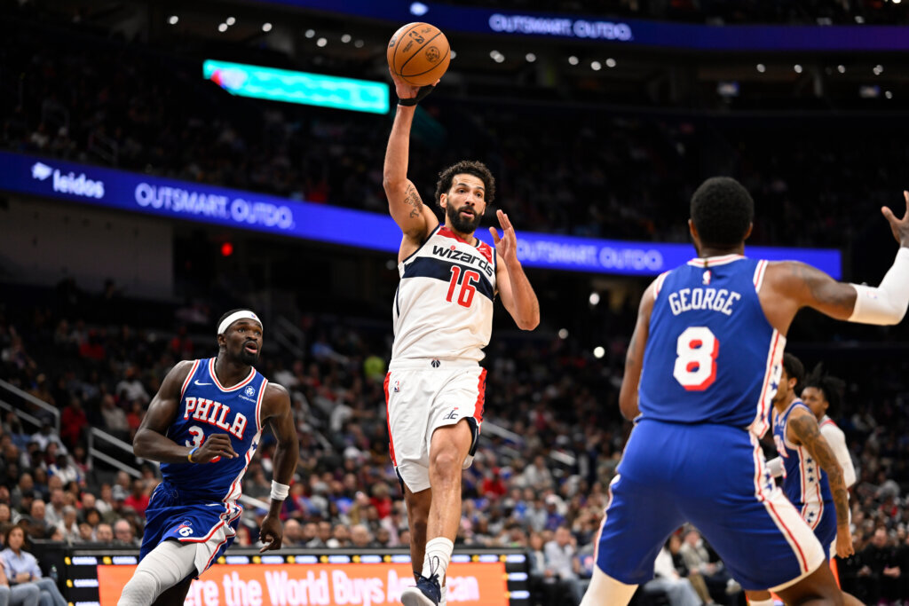 76ers Wizards Basketball