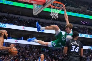 APTOPIX Magic Mavericks Basketball