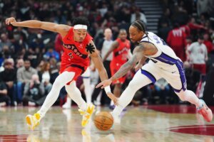 Kings Raptors Basketball