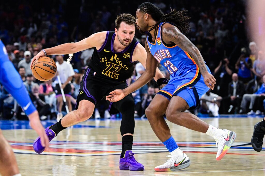 Lakers Thunder Basketball