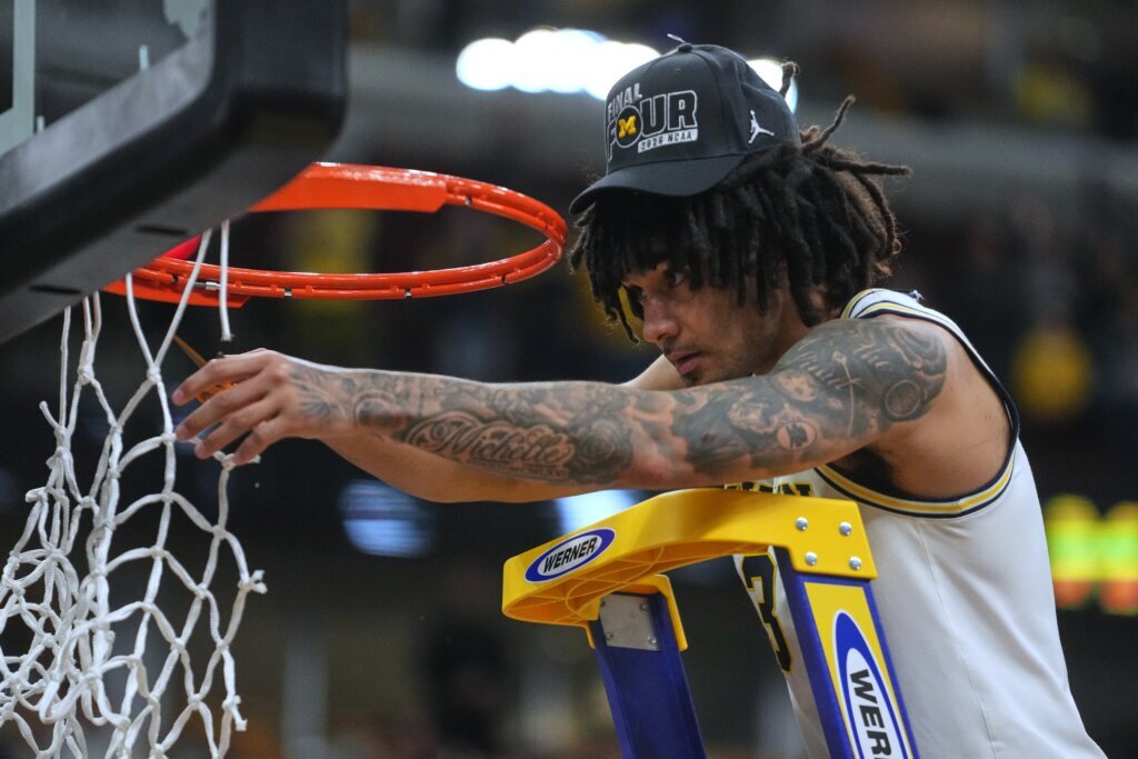 NCAA Tennessee Michigan Basketball
