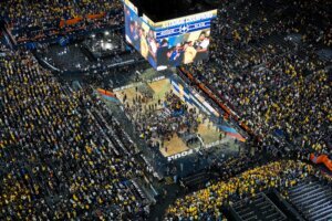NCAA UConn Michigan Basketball