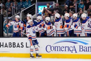 Oilers Sharks Hockey