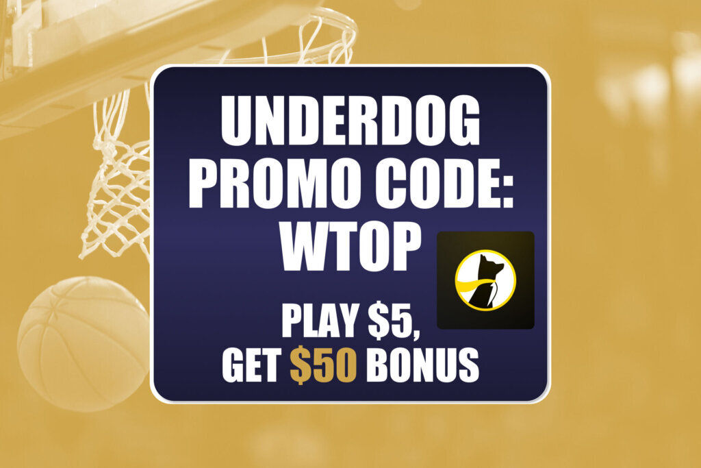 WTOP Underdog Promo Code