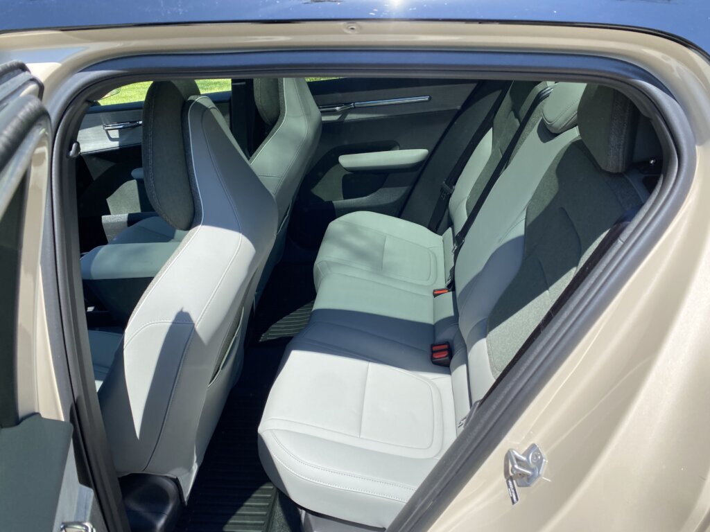 This is still a rather small SUV. Front seating is comfortable and inviting, but rear‑seat room and cargo capacity are tighter.